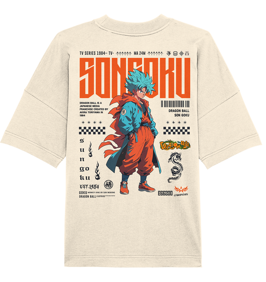 Goku X Sun Wukong - Organic Oversize Shirt