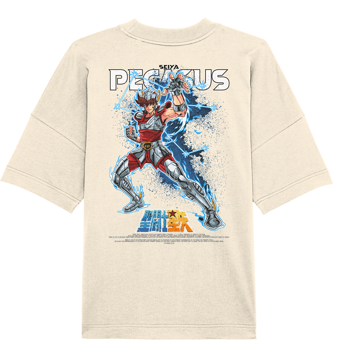 Seiya Pegasus - Organic Oversize Shirt