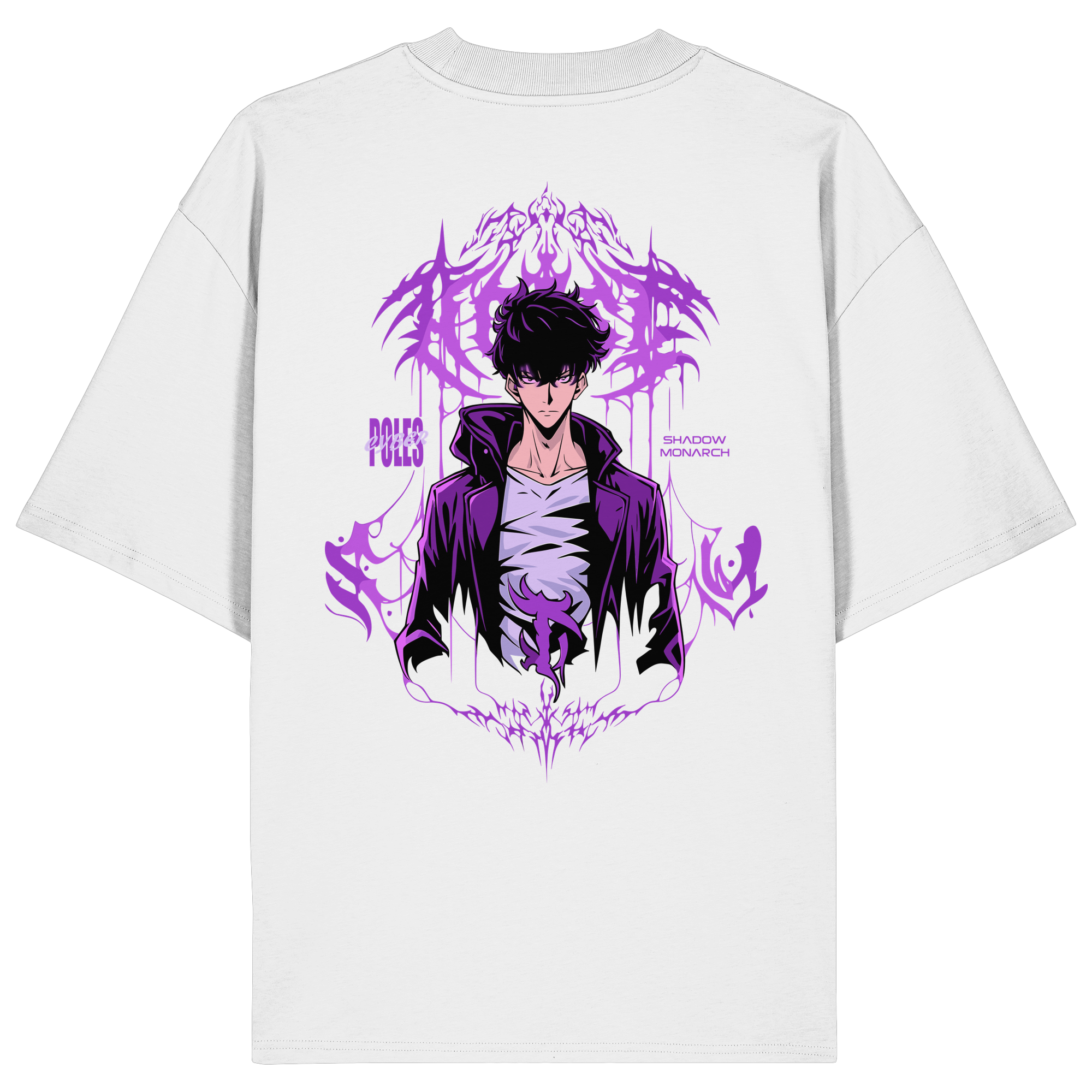 Sung Jin-woo X Shadow Monarch - Organic Oversize Shirt
