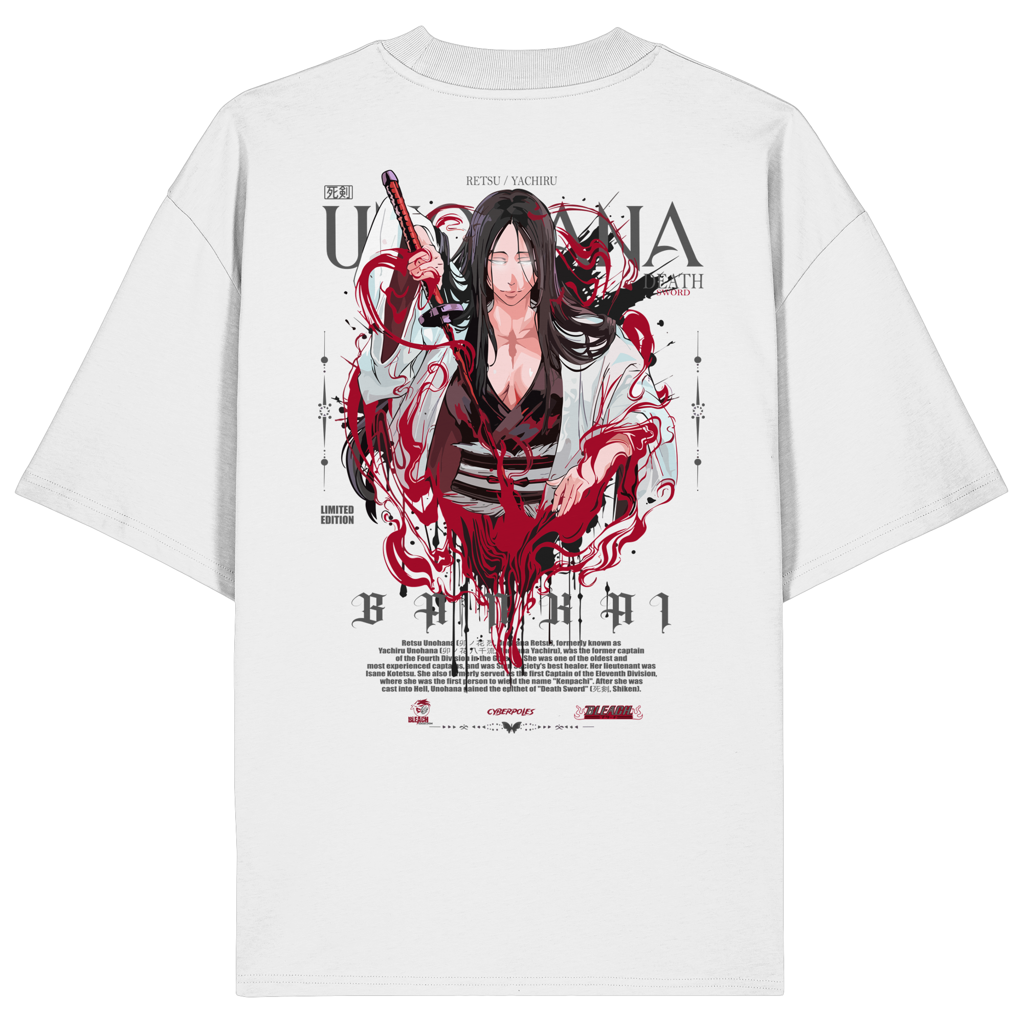 Retsu X Bleach Collection - Organic Oversize Shirt