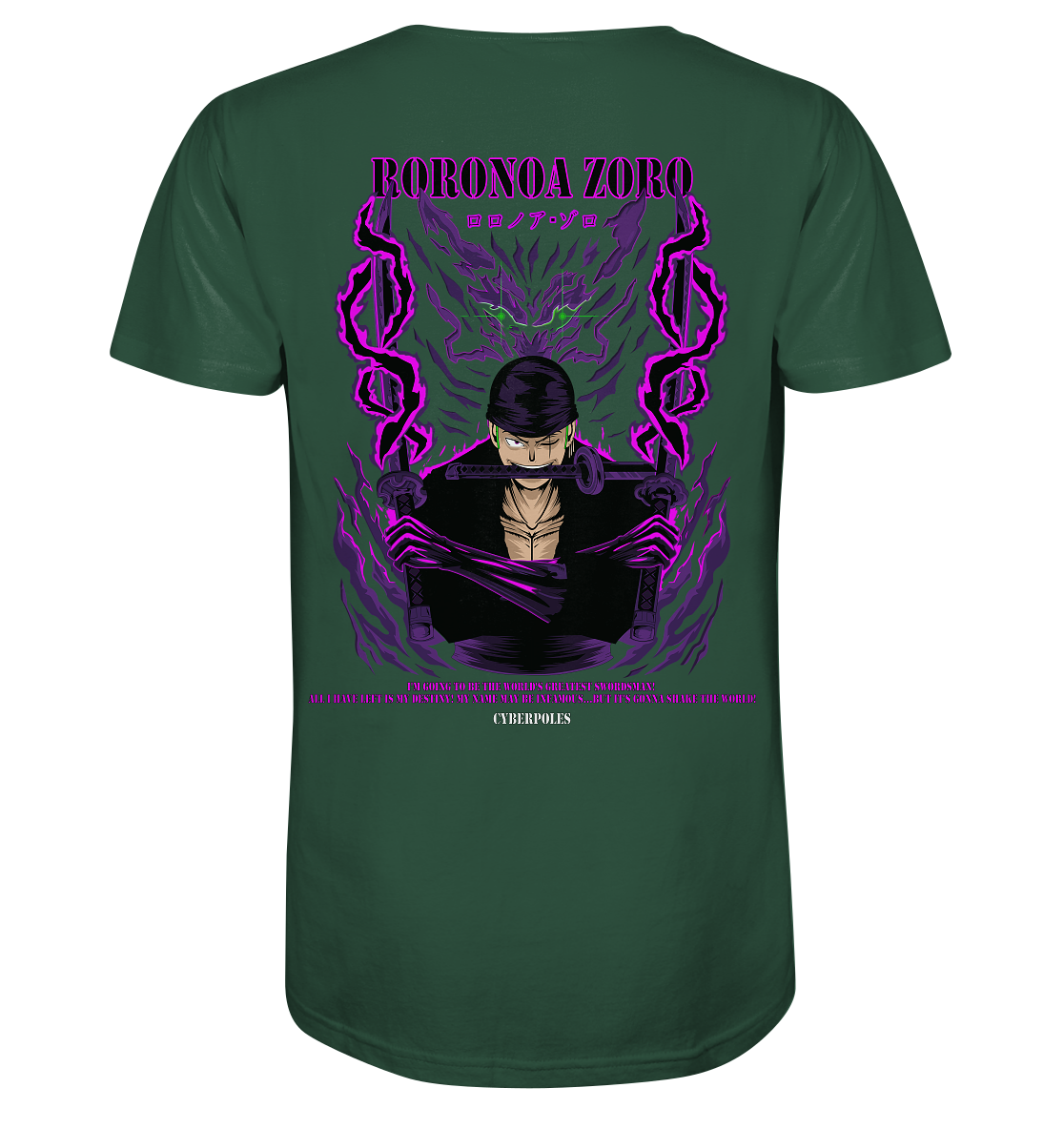 Zoro X Swordsman - Organic Shirt