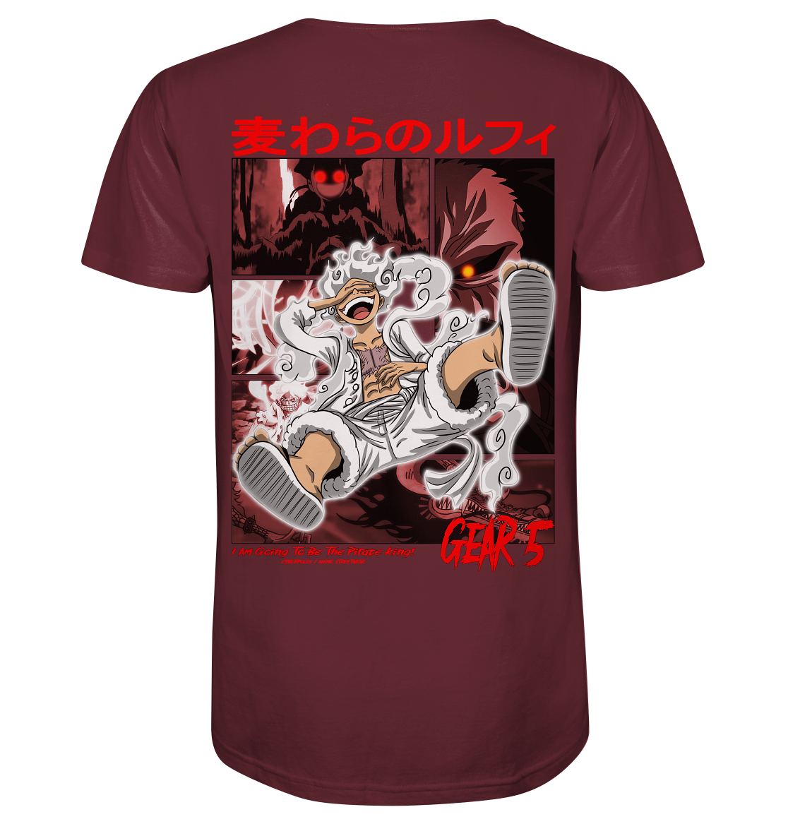 Luffy X Gear 5 - Organic Shirt