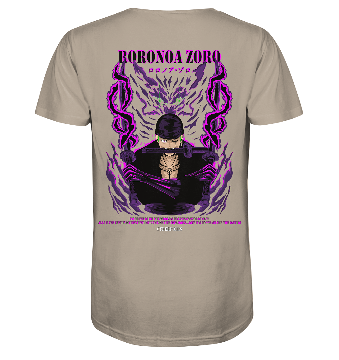 Zoro X Swordsman - Organic Shirt