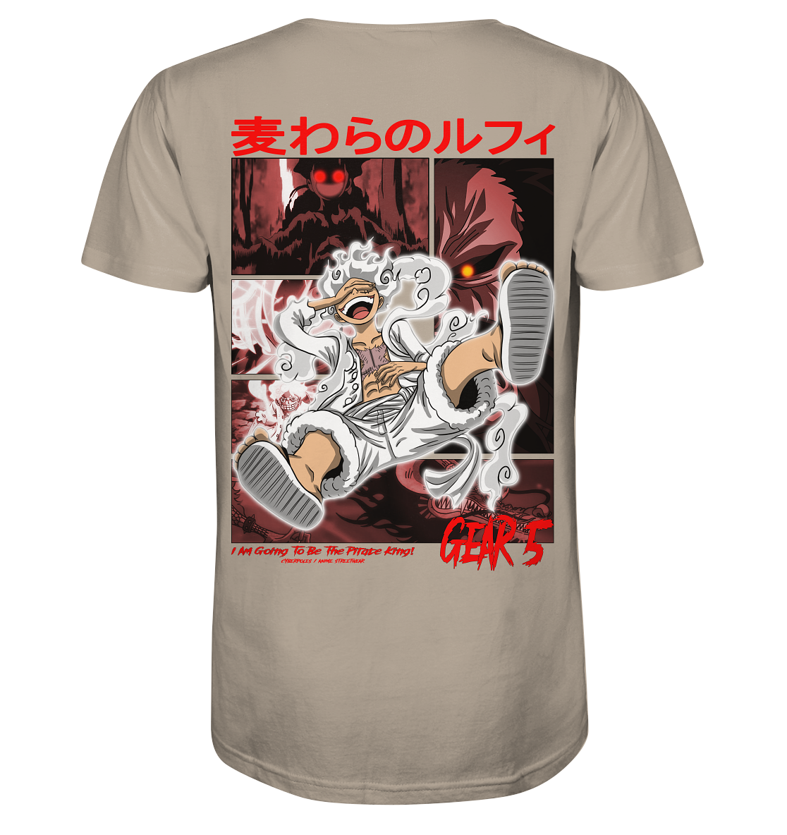 Luffy X Gear 5 - Organic Shirt