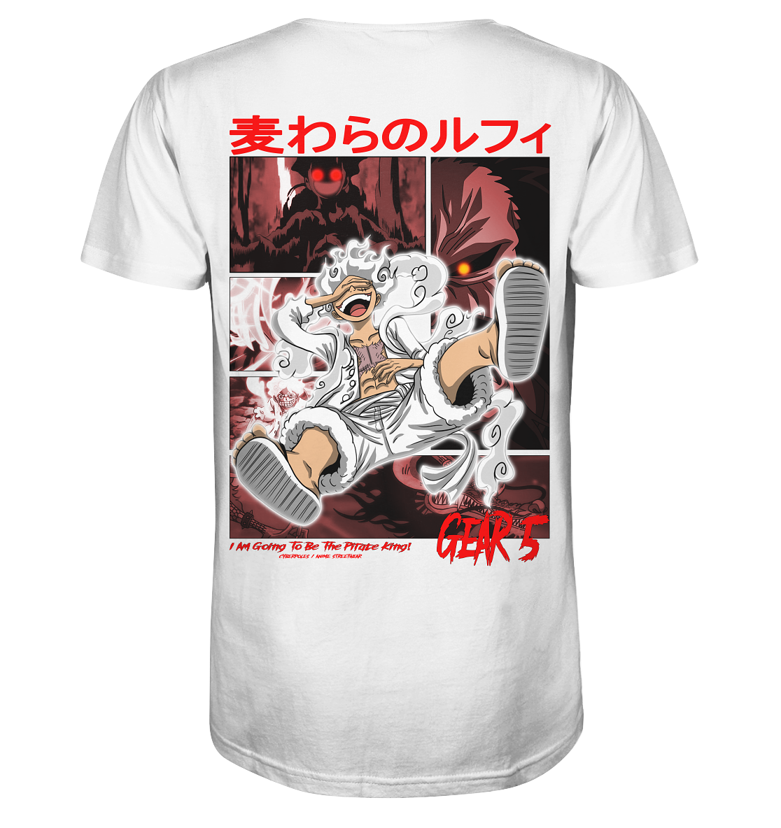 Luffy X Gear 5 - Organic Shirt