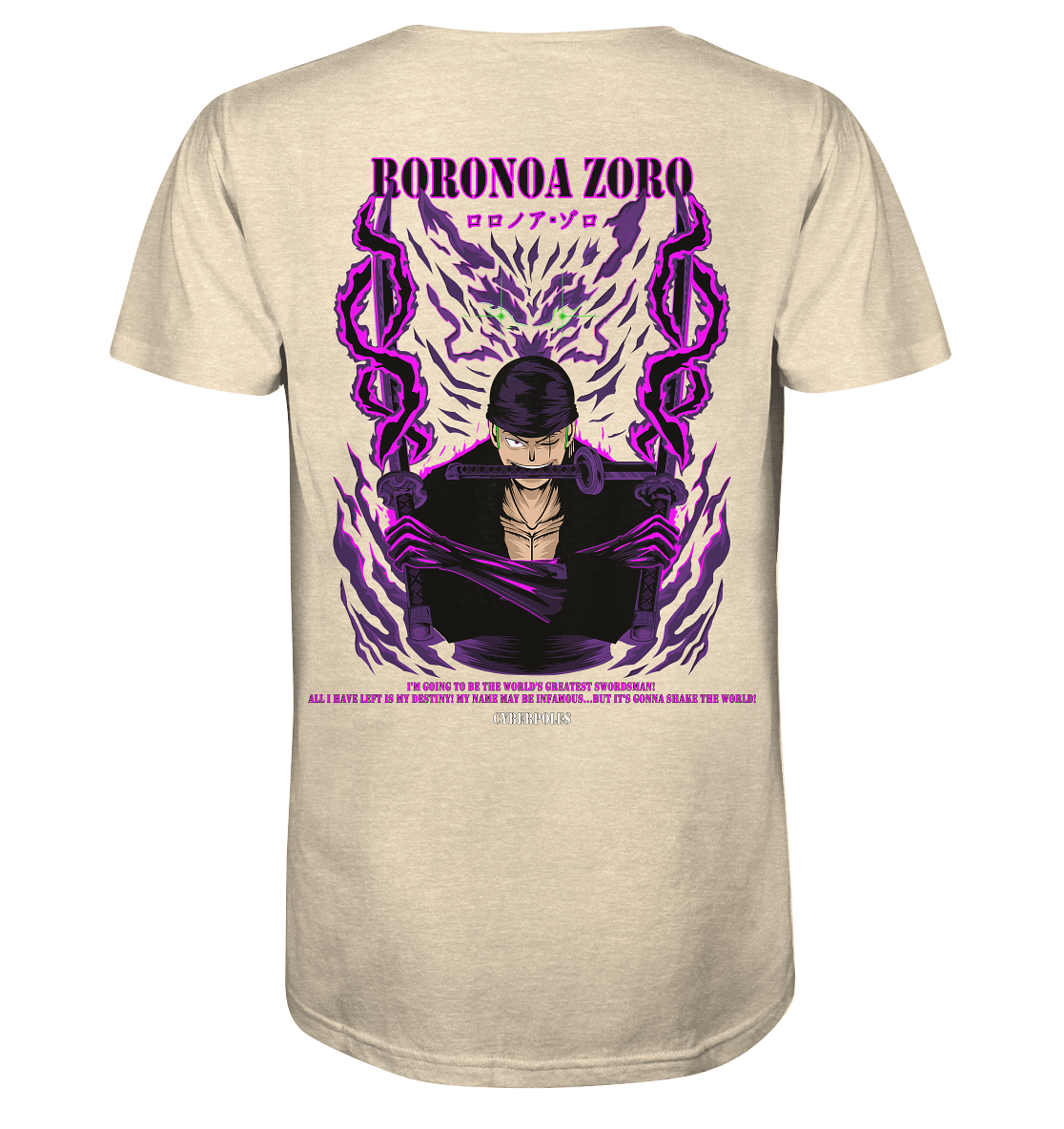 Zoro X Swordsman - Organic Shirt