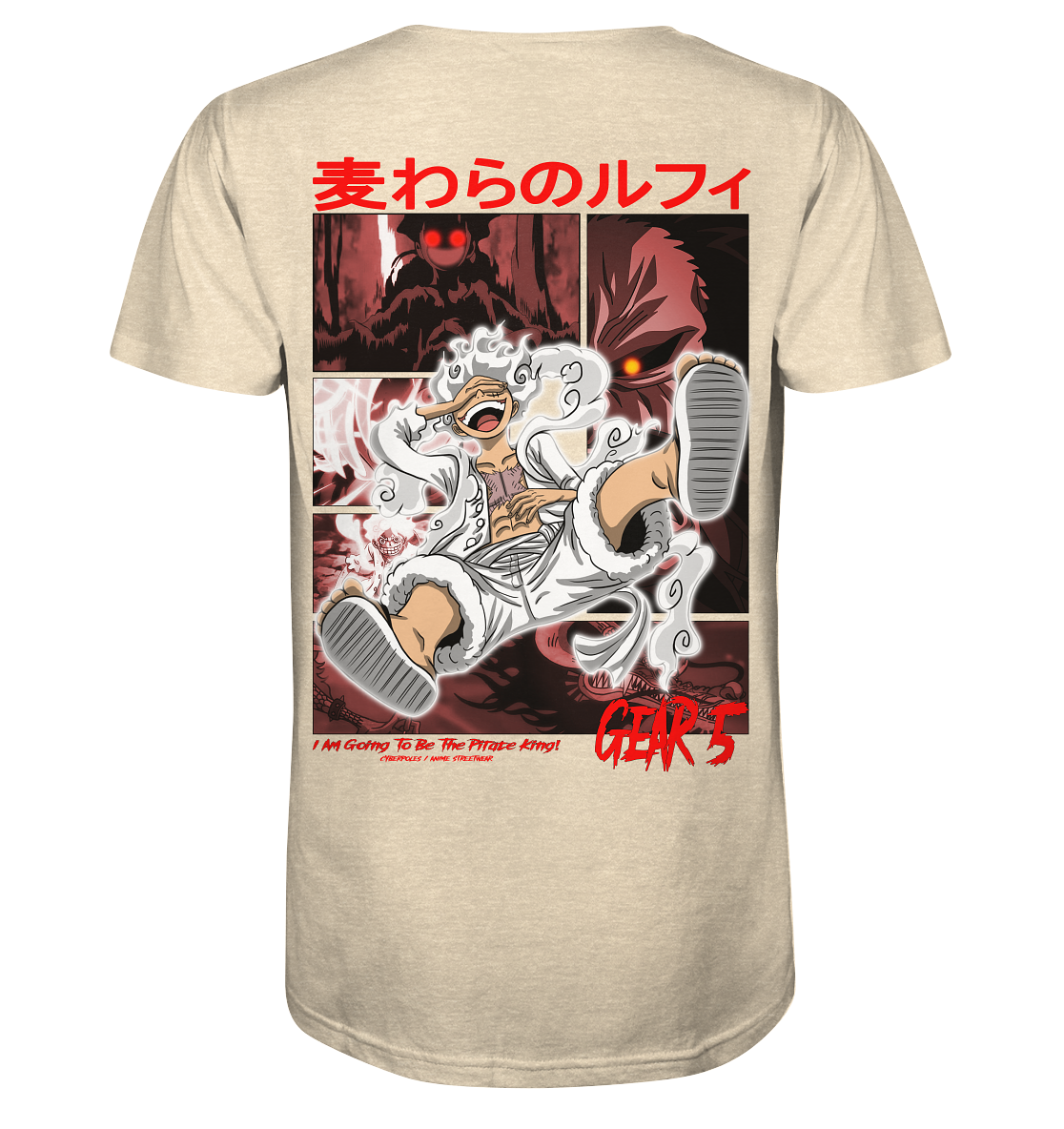 Luffy X Gear 5 - Organic Shirt