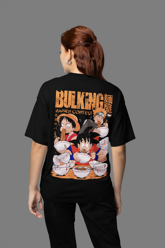 Ramen X Gym - Organic Oversize Shirt