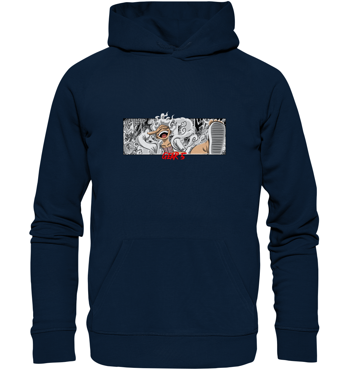 Luffy X Gear 5 - Organic Basic Hoodie