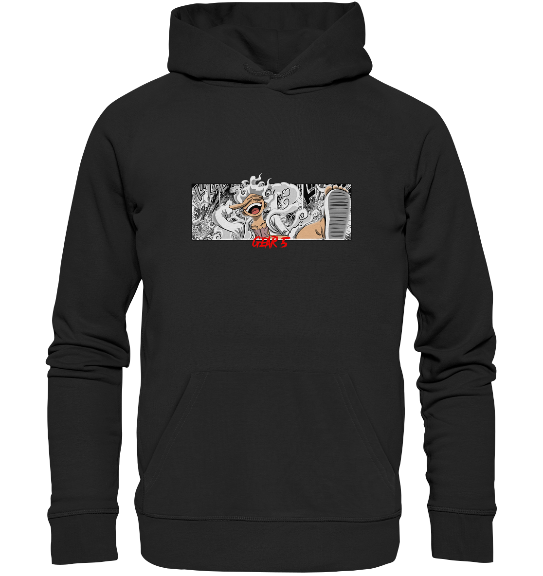 Luffy X Gear 5 - Organic Basic Hoodie