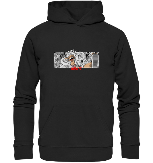 Luffy X Gear 5 - Organic Basic Hoodie