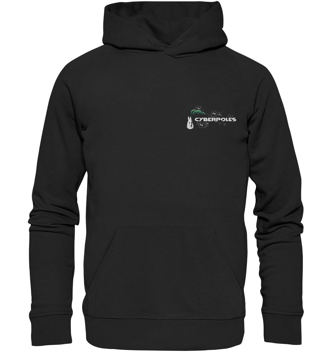 Totoro X Catbus - Organic Basic Hoodie