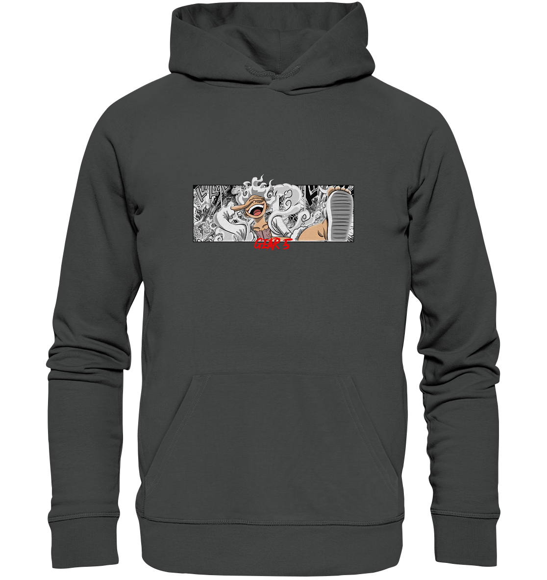 Luffy X Gear 5 - Organic Basic Hoodie