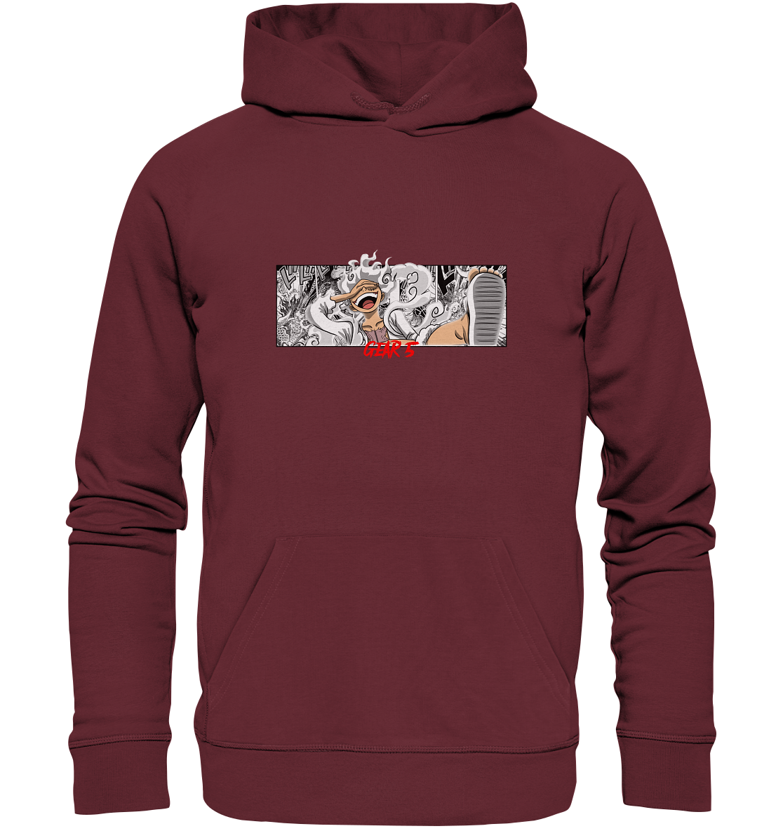 Luffy X Gear 5 - Organic Basic Hoodie