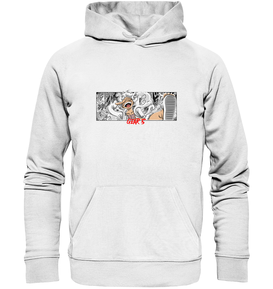 Luffy X Gear 5 - Organic Basic Hoodie