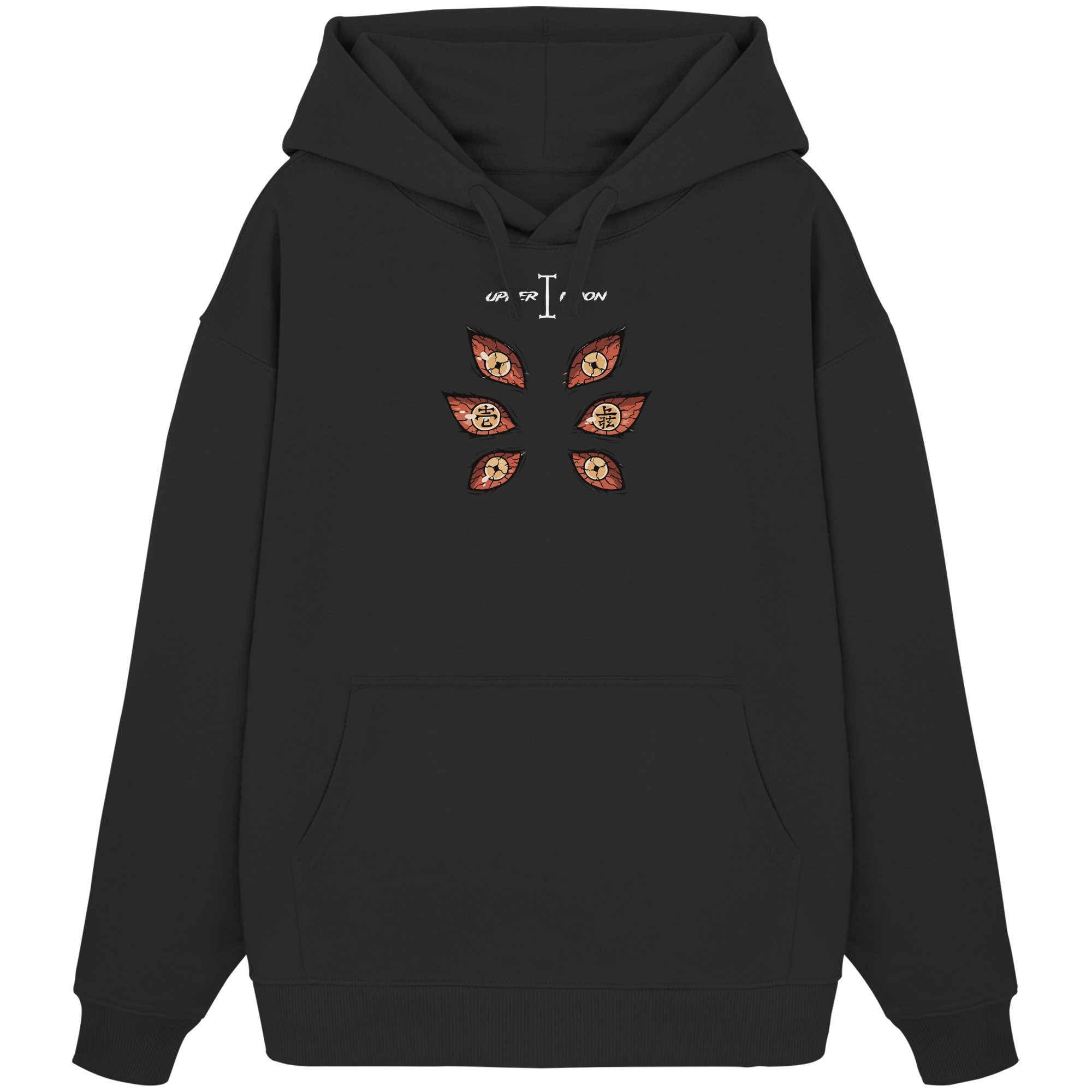 Kokushibo X Upper Moon  - Organic Oversize Hoodie