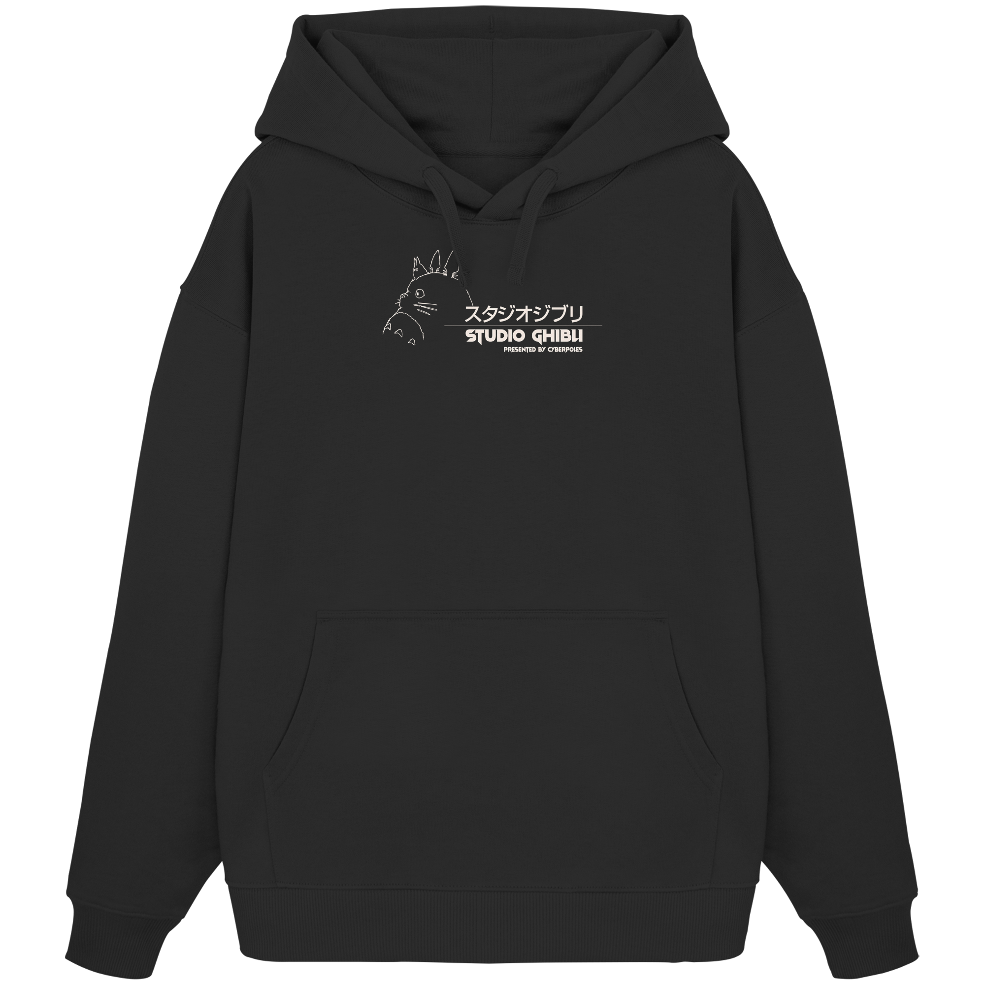 Ghibli X Cyberpoles - Organic Oversize Hoodie