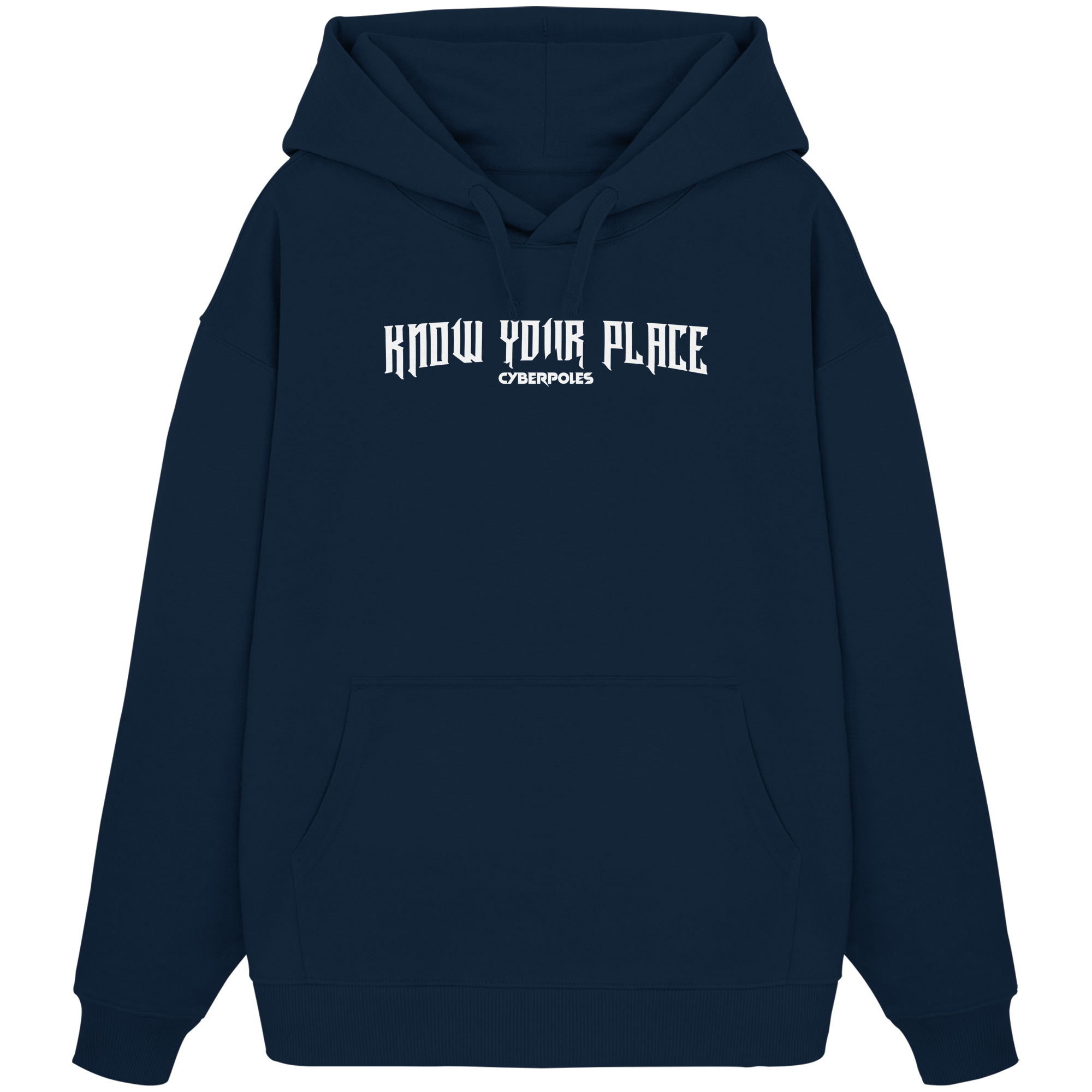 Sukuna X Know Your Place - Organic Oversize Hoodie