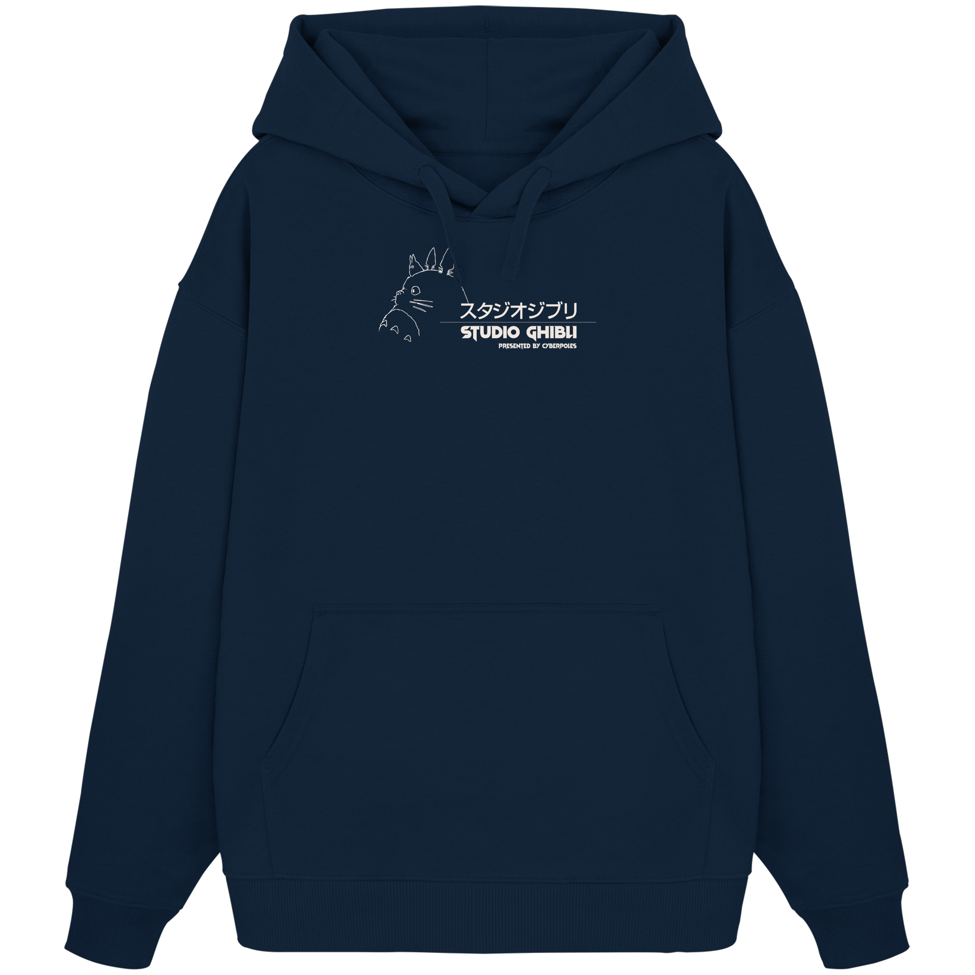 Ghibli X Cyberpoles - Organic Oversize Hoodie