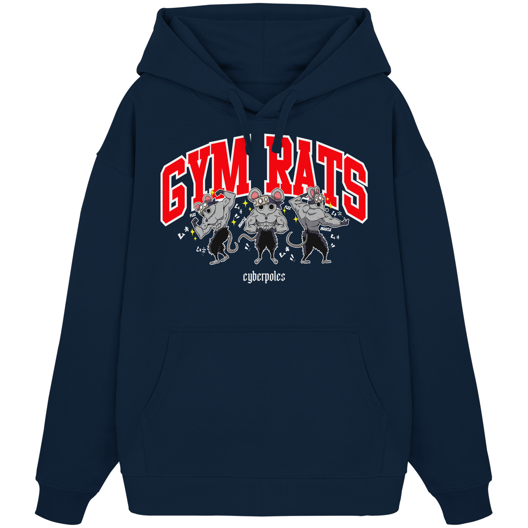 Gym Rats - Organic Oversize Hoodie