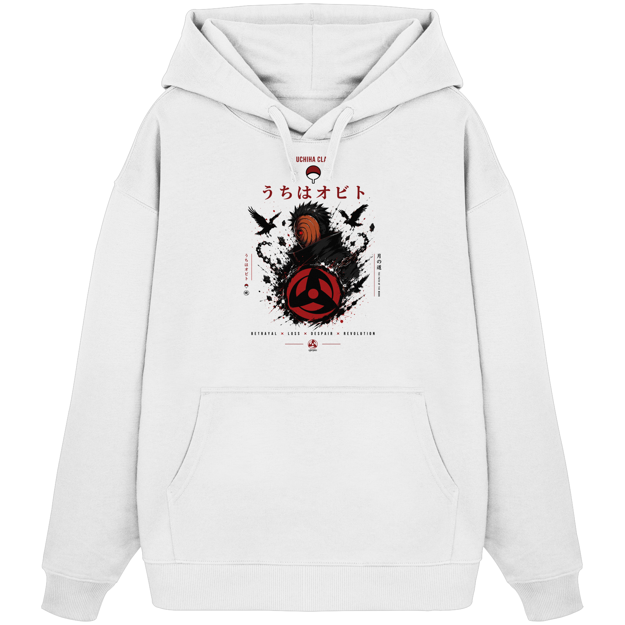 Obito X Naruto Collection V2 - Organic Oversize Hoodie