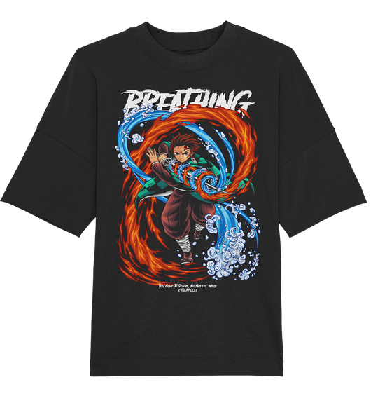 Tanjiro X Breathing - Organic Oversize Shirt