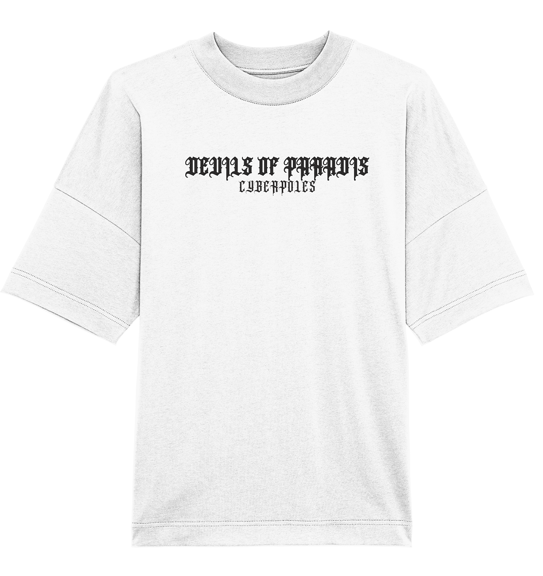 Devils of Paradis  - Organic Oversize Shirt