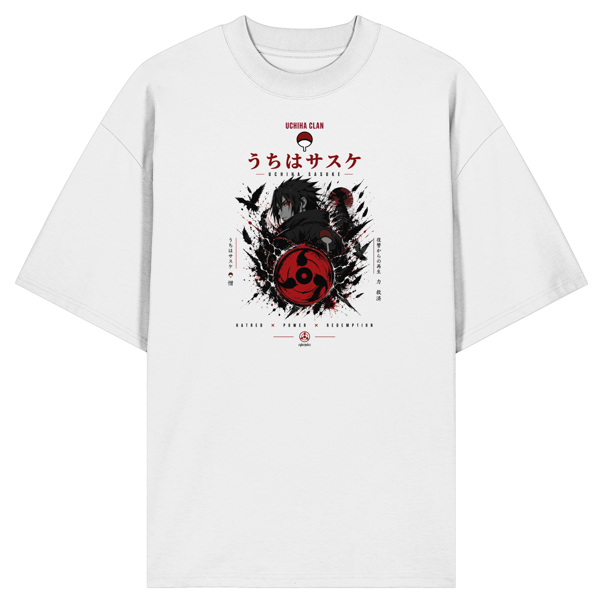 Sasuke X Naruto Collection V2 - Organic Oversize Shirt