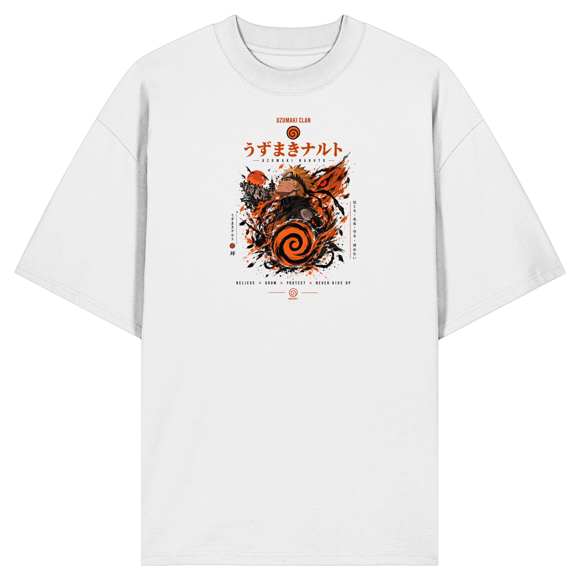 Naruto X Naruto Collection V2 - Organic Oversize Shirt