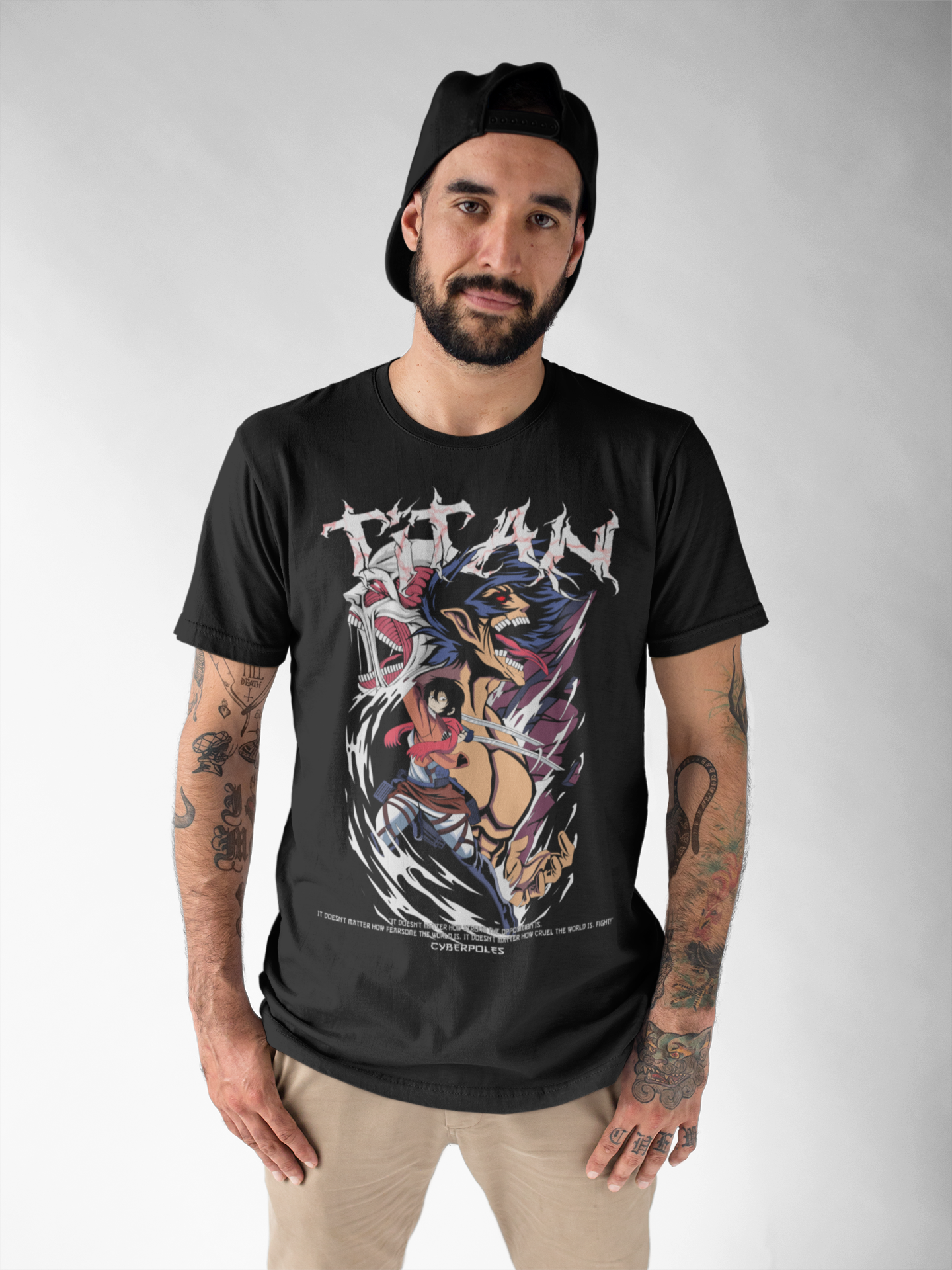 AOT X Cyberpoles - Organic Shirt