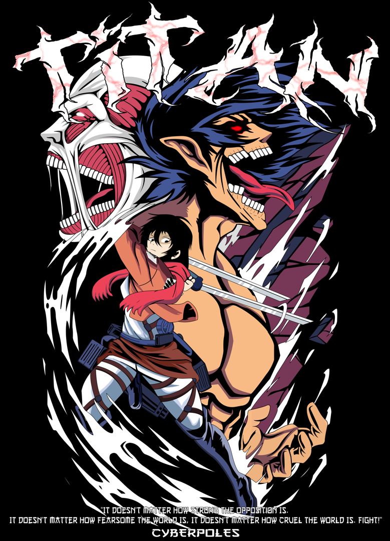 AOT X Cyberpoles - Organic Shirt