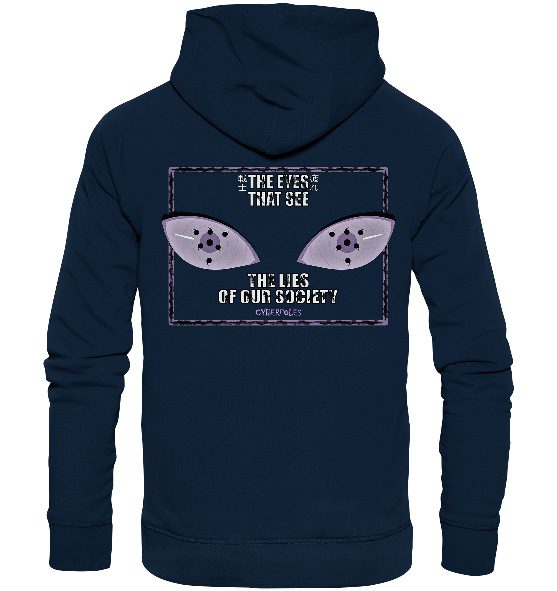 Rinnegan X Cyberpoles - Organic Basic Hoodie