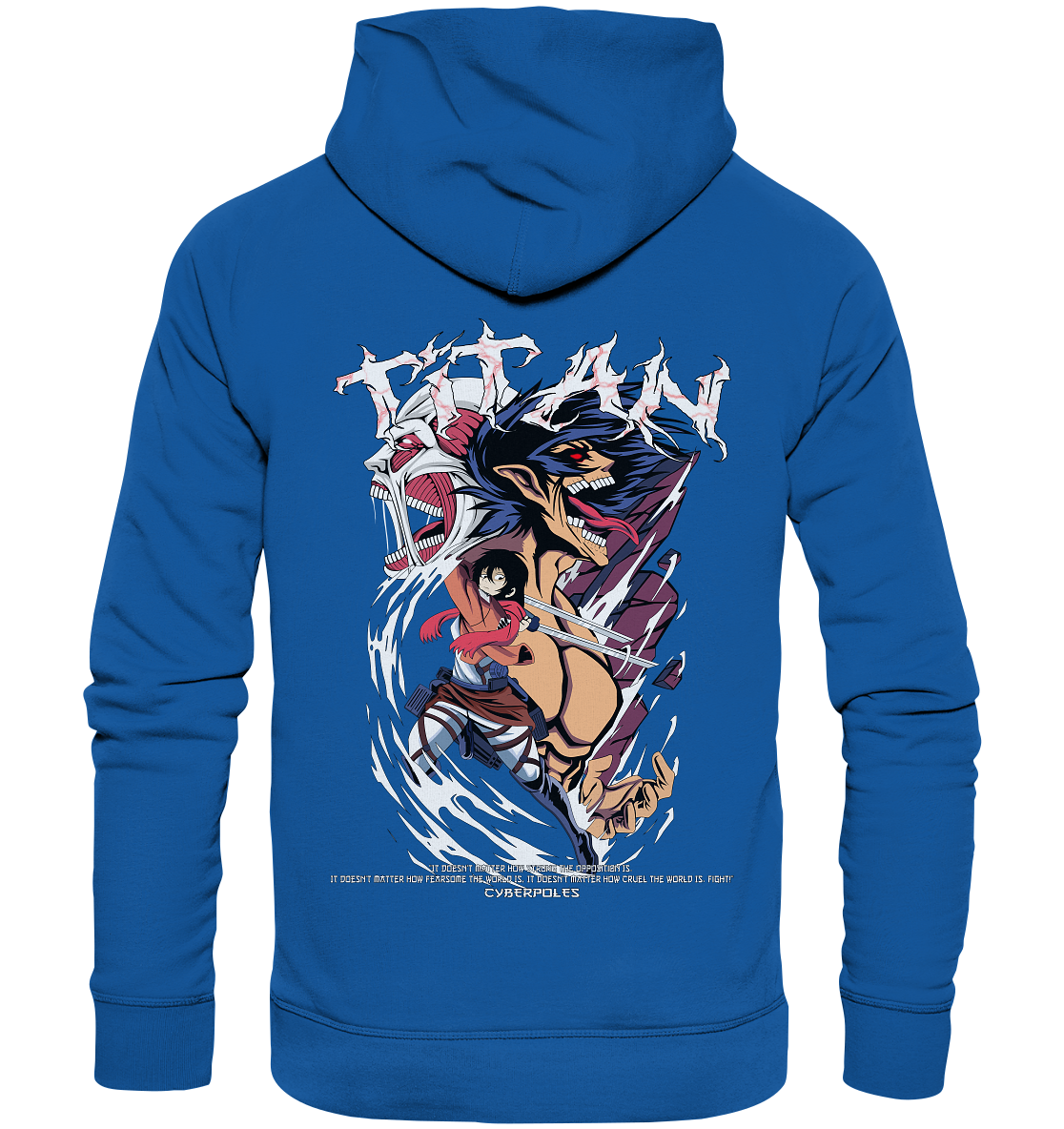 AOT X Cyberpoles - Organic Basic Hoodie