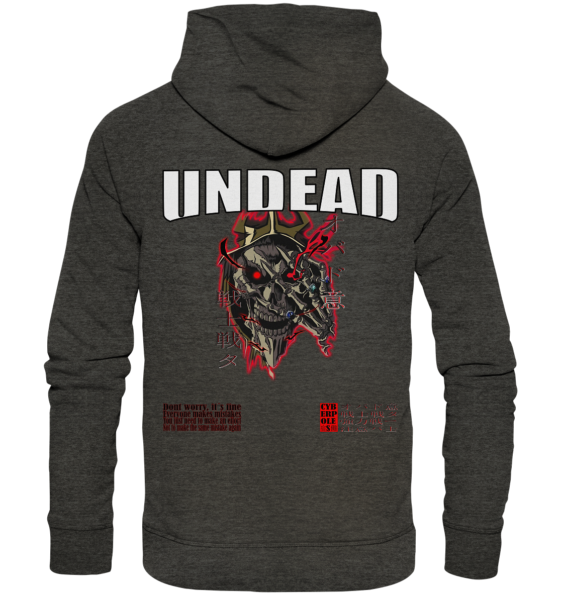 Overlord X Cyberpoles - Organic Basic Hoodie