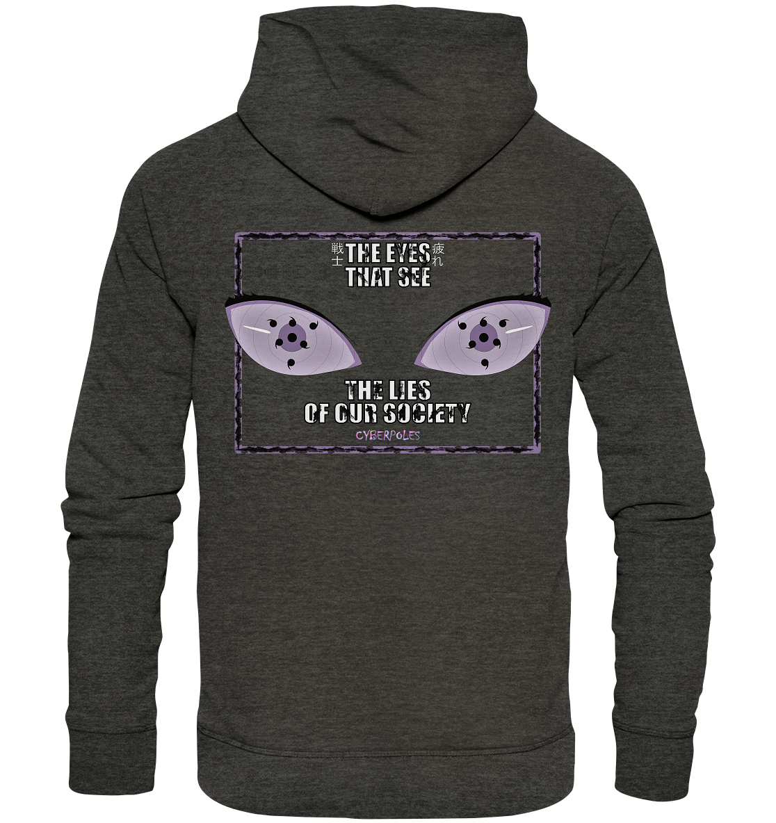 Rinnegan X Cyberpoles - Organic Basic Hoodie