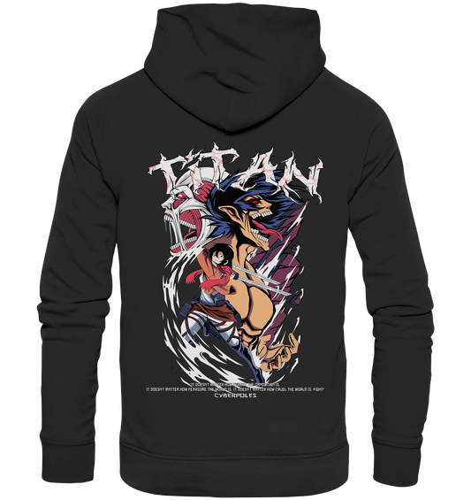 AOT X Cyberpoles - Organic Basic Hoodie