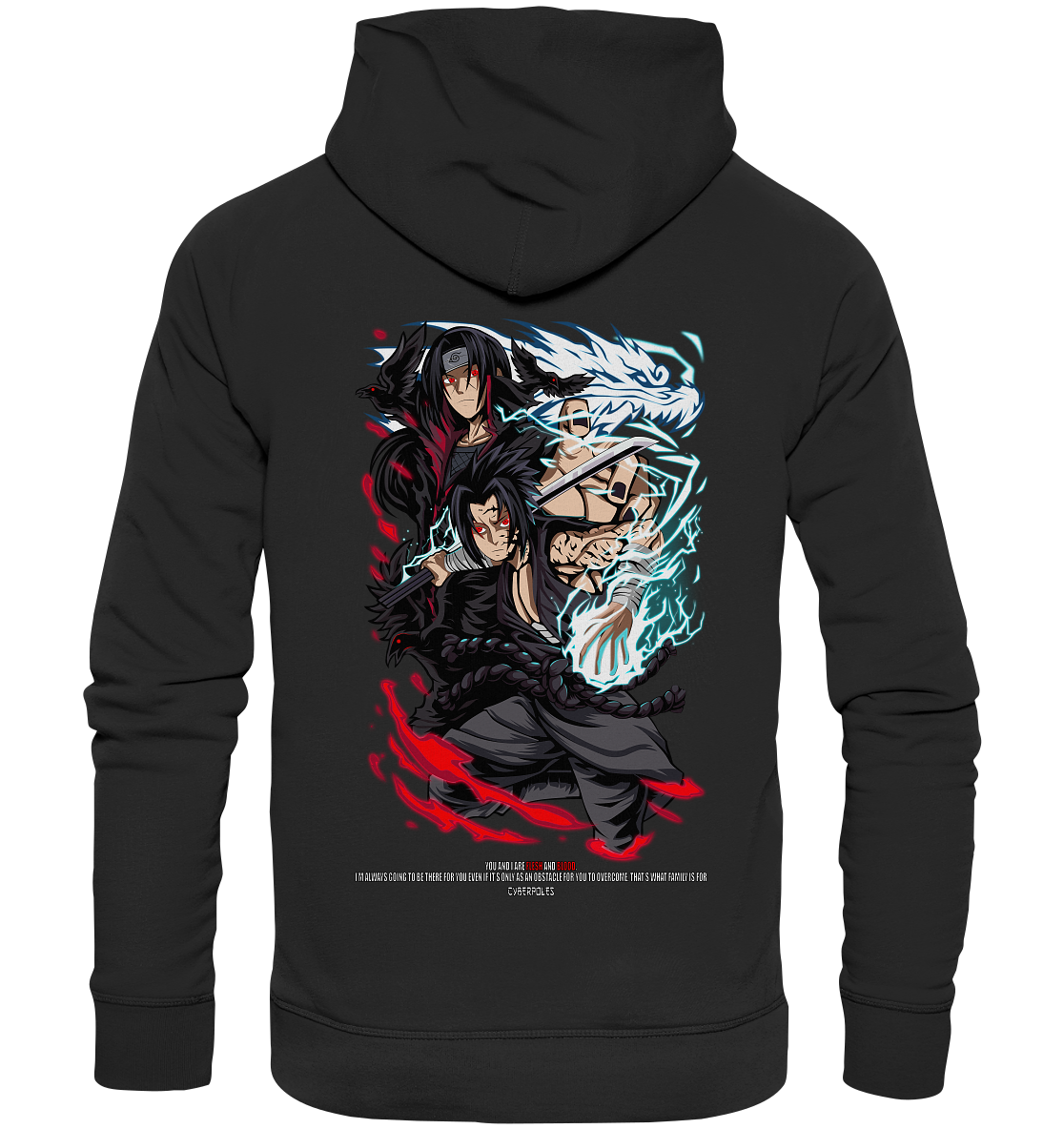 Uchiha X Brotherhood - Organic Basic Hoodie