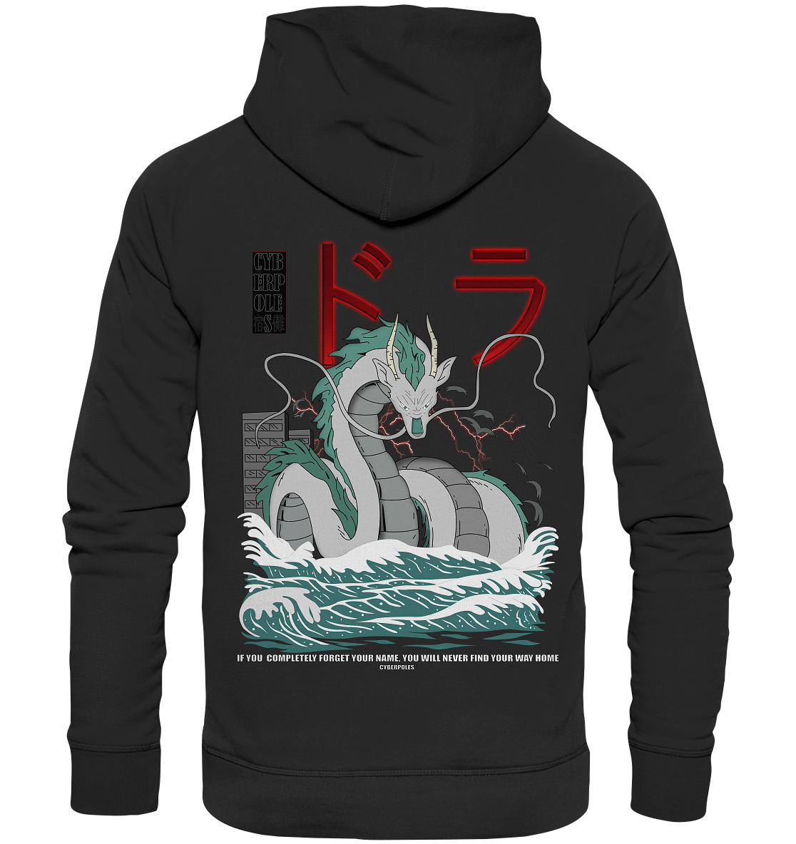 Spirited Away X Cyberpoles - Organic Basic Hoodie