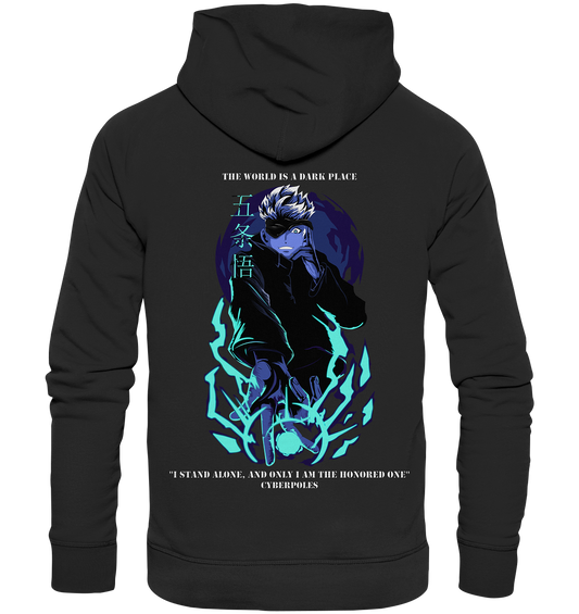 Satoru Gojo X Cyberpoles - Organic Basic Hoodie