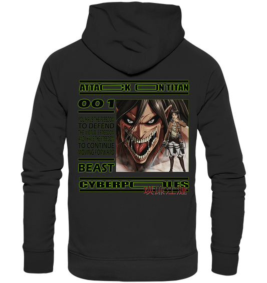 Eren X Cyberpoles - Organic Basic Hoodie