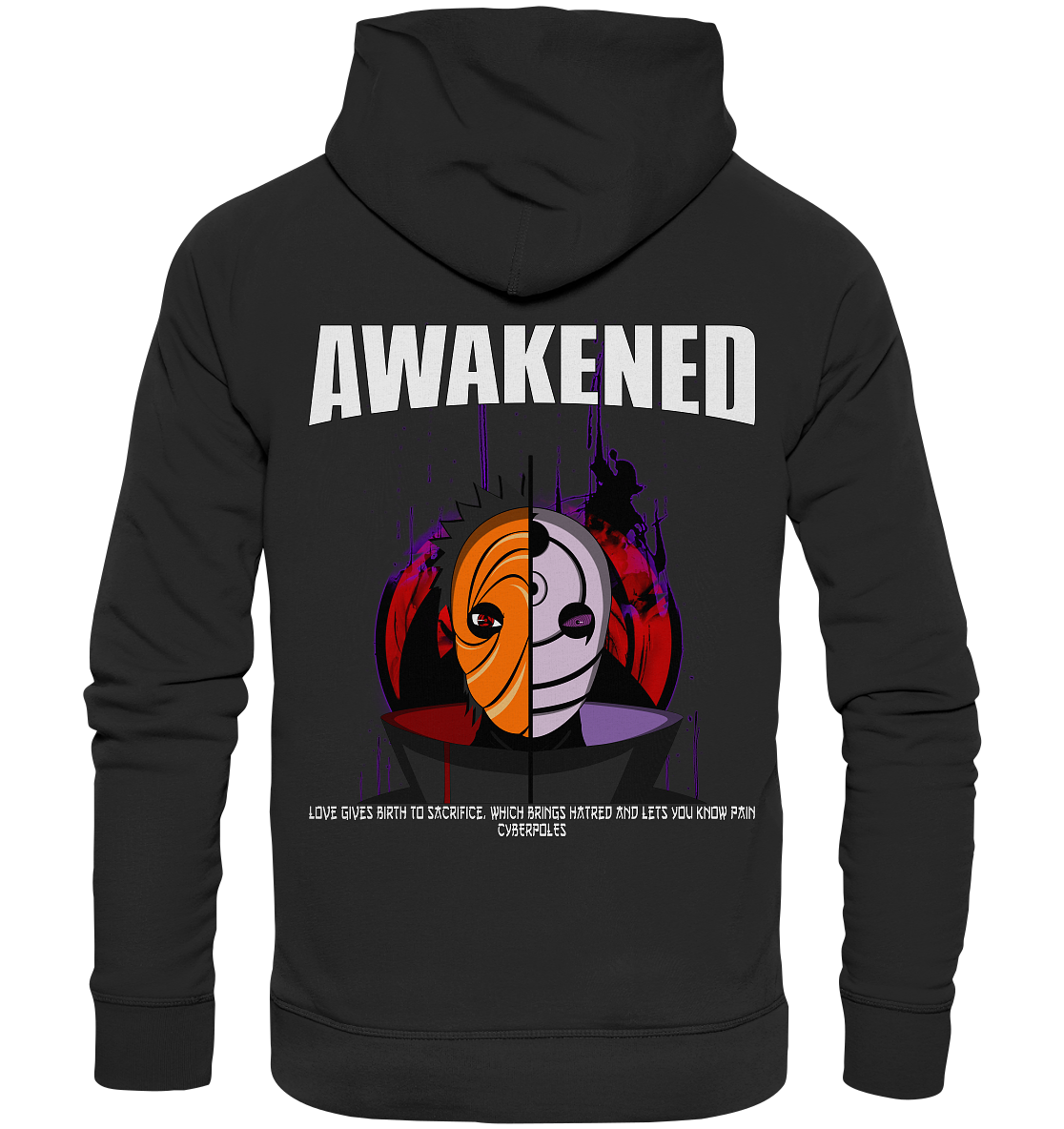 Obito X Cyberpoles - Organic Basic Hoodie