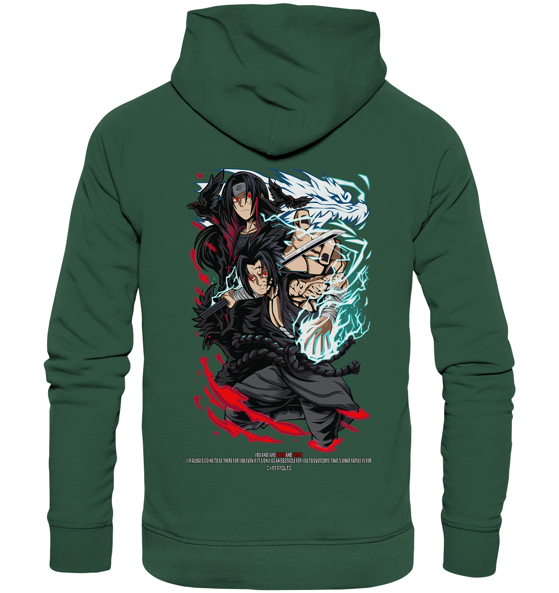 Uchiha X Brotherhood - Organic Basic Hoodie