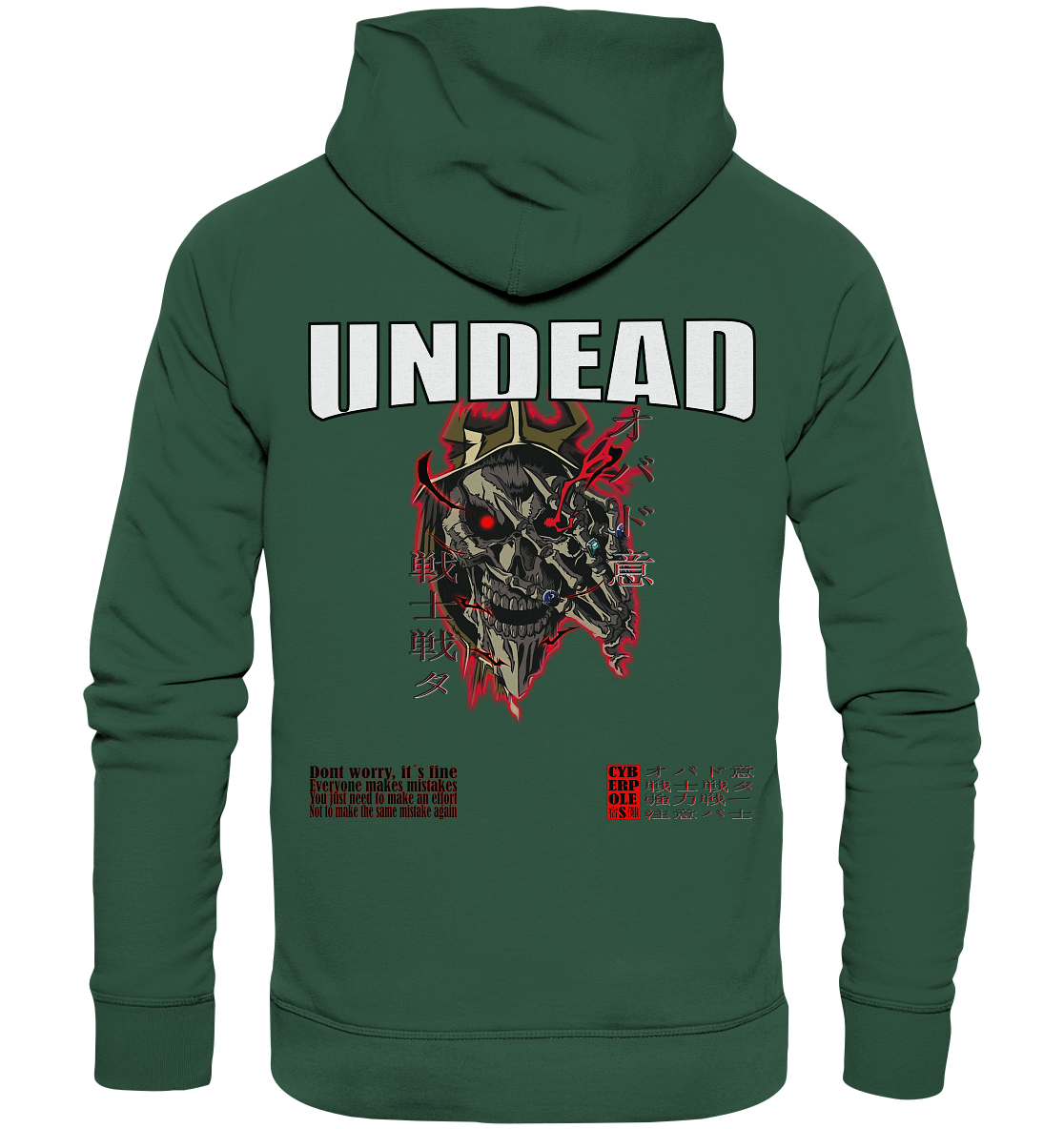 Overlord X Cyberpoles - Organic Basic Hoodie