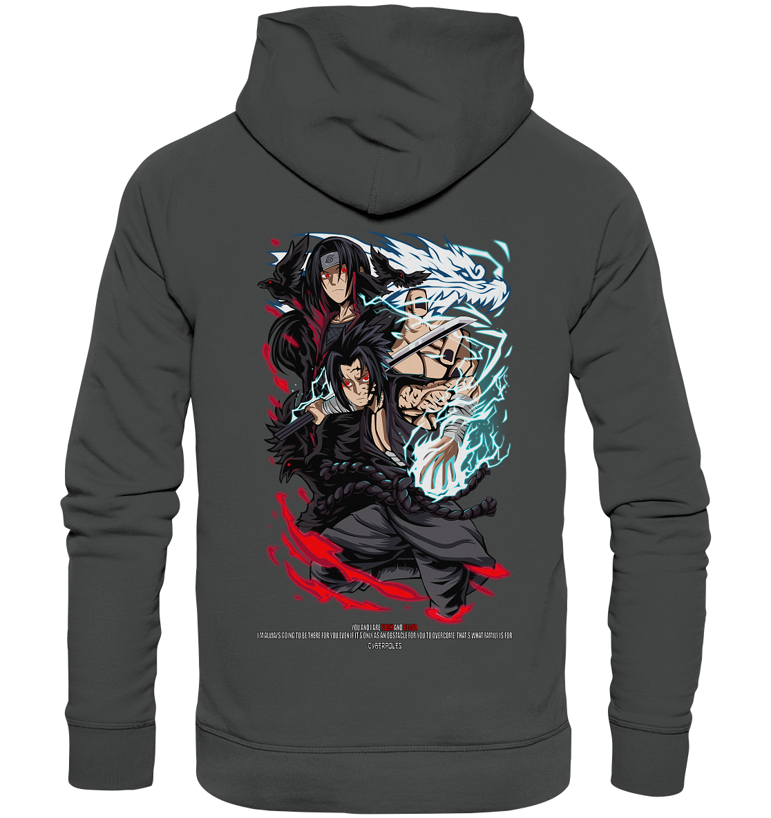Uchiha X Brotherhood - Organic Basic Hoodie