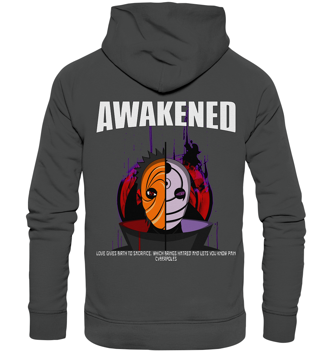Obito X Cyberpoles - Organic Basic Hoodie