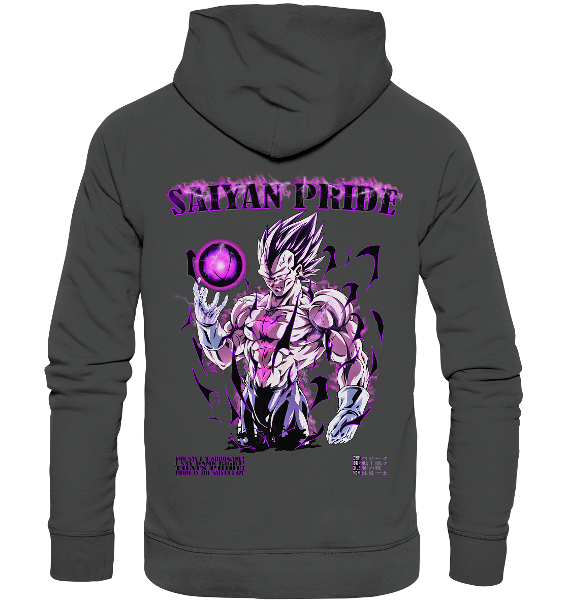 Saiyan Pride - Organic Basic Hoodie