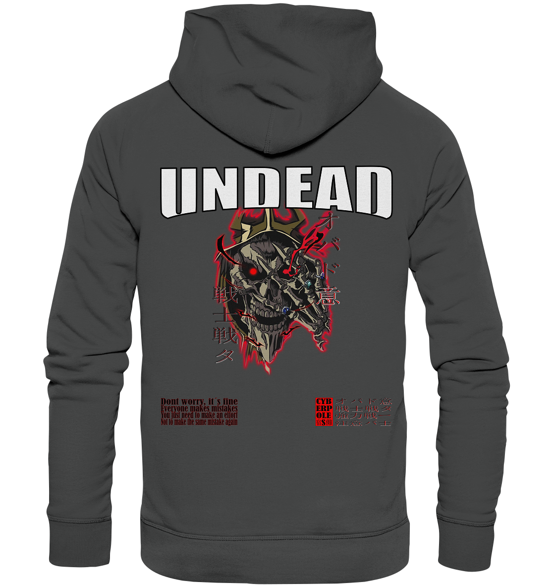 Overlord X Cyberpoles - Organic Basic Hoodie