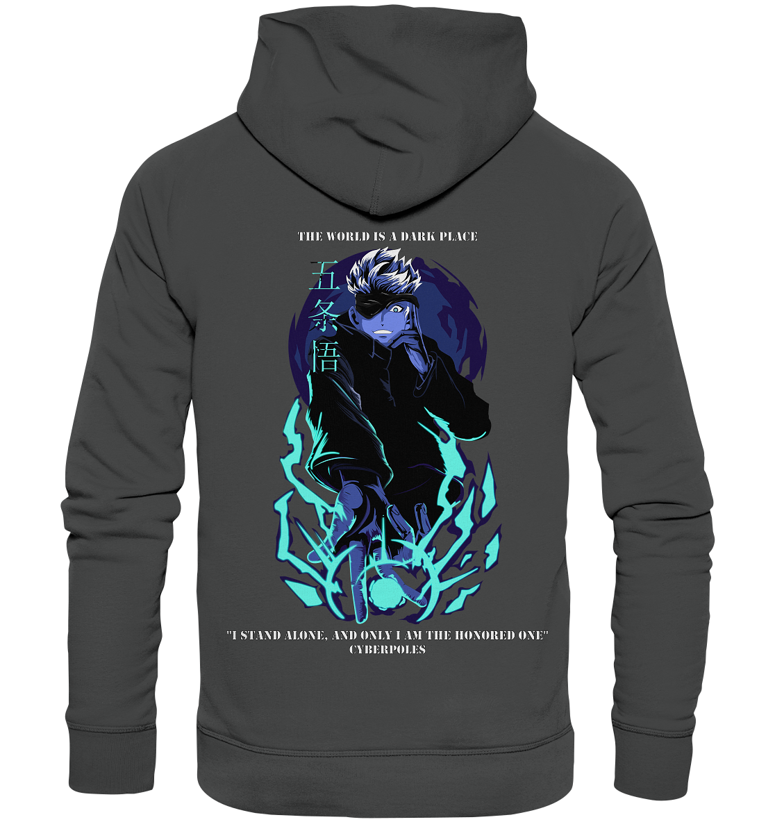Satoru Gojo X Cyberpoles - Organic Basic Hoodie