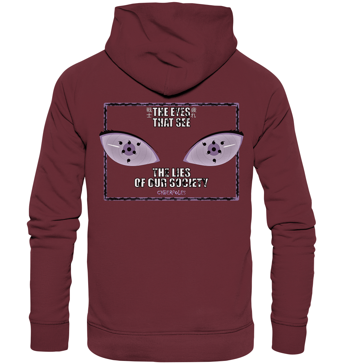 Rinnegan X Cyberpoles - Organic Basic Hoodie
