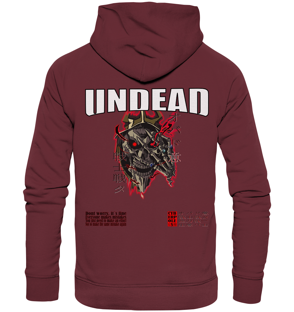 Overlord X Cyberpoles - Organic Basic Hoodie